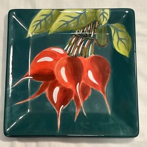 Vivid Veggies (radishes) by Nanette Vacher for Ambiance Collections 8x8